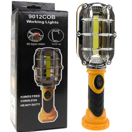 TG56630 Profesjonalna LAMPA WARSZTATOWA LATARKA ma Hak Magnes LED Kanałowa AAA R6