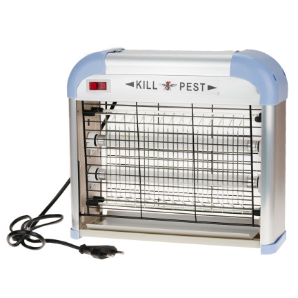 TG56635 profesjonalna LAMPA OWADOBÓJCZA UV NA KOMARY MUCHY OWADY PUŁAPKA MOCNA 12W