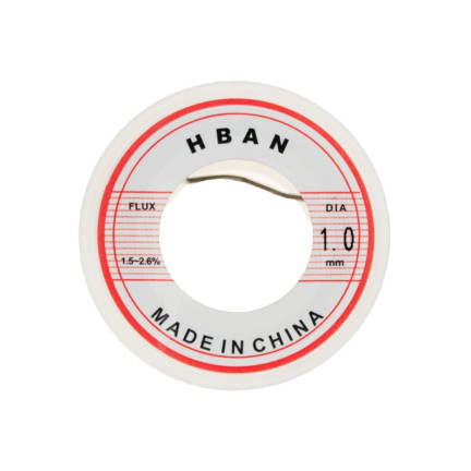 TG56668 CYNA DRUT LUTOWNICZY SPOIWO LUTOWNICZE 10MM 70G DO LUTOWANIA NA SZPULI