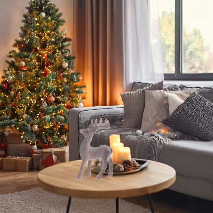 TG56927-10 RENIFER FLOKOWANY PLASTIK