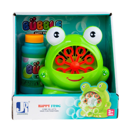 TG57809 MASZYNKA DO ROBIENIA BANIEK MYDLANYCH ŻABKA BAŃKI MYDLANE + PŁYN