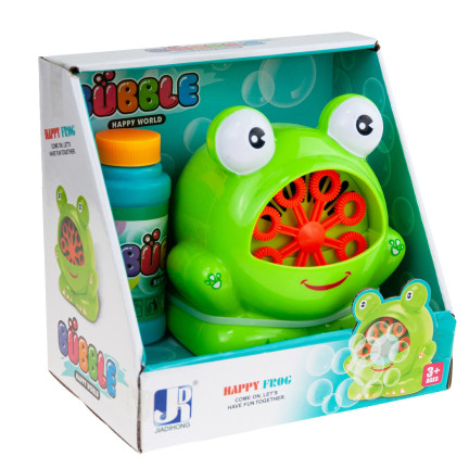 TG57809 MASZYNKA DO ROBIENIA BANIEK MYDLANYCH ŻABKA BAŃKI MYDLANE + PŁYN