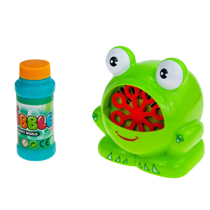 TG57809 MASZYNKA DO ROBIENIA BANIEK MYDLANYCH ŻABKA BAŃKI MYDLANE + PŁYN