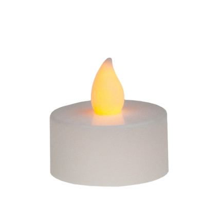 TG59649 ŚWIECZKA ŚWIECA LAMPKA LED WKŁAD DO ZNICZA TEALIGHT ŻÓŁTY PŁOMIEŃ ZNICZ