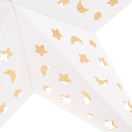 TG59707-1 DUŻA GWIAZDA SKŁADANA ŚWIĄTECZNA WITRAŻ PAPIEROWA GWIAZDKA BOŻONARODZENIOWA