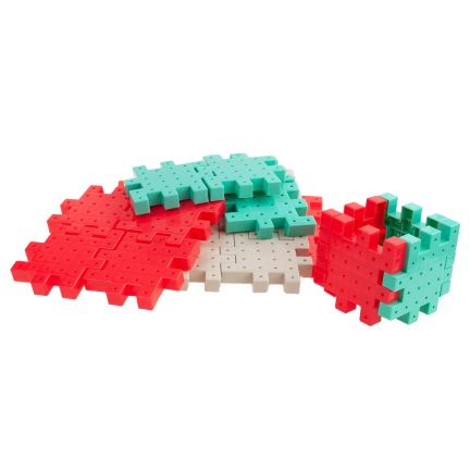 TG59945 ZESTAW KLOCKI KONSTRUKCYJNE RUCHOME ZĘBATKI 268 ELEMENTÓW EDUKACYJNE