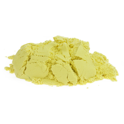 TG60132-2 PIASEK KINETYCZNY MAGICZNY 1KG PIASKOLINA KOLORY ŻÓŁTY cytrynowy