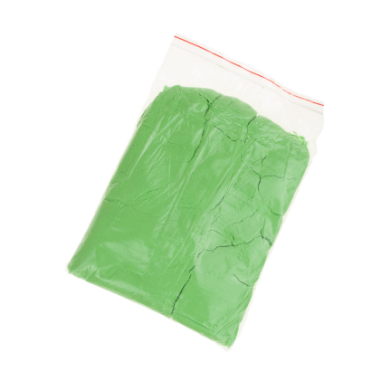 TG60132-3 PIASEK KINETYCZNY MAGICZNY 1KG PIASKOLINA KOLORY jasny ZIELONY