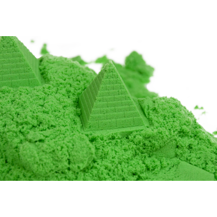 TG60132-3 PIASEK KINETYCZNY MAGICZNY 1KG PIASKOLINA KOLORY jasny ZIELONY