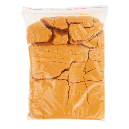 TG60132-5 PIASEK KINETYCZNY MAGICZNY 1KG PIASKOLINA KOLORY POMARAŃCZOWY MANDARYNKOWY