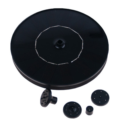 TG60169 FONTANNA SOLARNA PŁYWAJĄCA POMPA FONTANNOWA FONTANNY OCZKA WODNEGO OGRODOWA