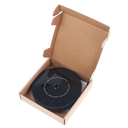 TG60169 FONTANNA SOLARNA PŁYWAJĄCA POMPA FONTANNOWA FONTANNY OCZKA WODNEGO OGRODOWA