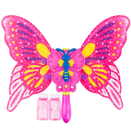 TG60428 MASZYNKA DO BANIEK ROBIENIA BAŃKI ŚWIECI GRA MOTYLEK