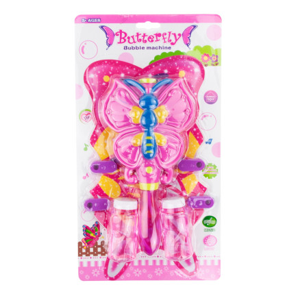 TG60428 MASZYNKA DO BANIEK ROBIENIA BAŃKI ŚWIECI GRA MOTYLEK