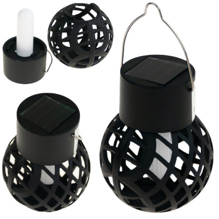 TG60446 LAMPA SOLARNA  POCHODNIA LAMPKA LED WISZĄCA LAMPION KLIMAT LOFT AŻUR