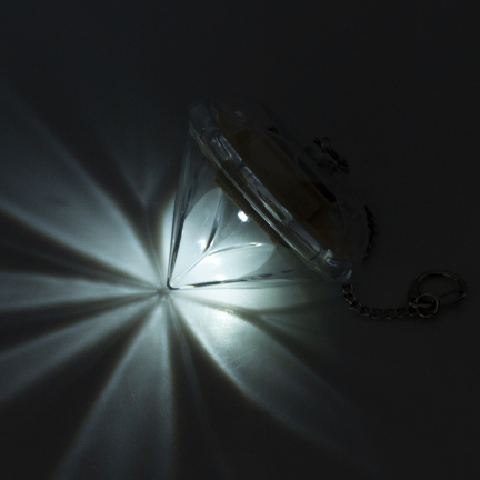 TG60449 DIAMENTOWE LAMPKI SOLARNE OGRODOWE DEKORACYJNE DIAMENTY ZESTAW 4SZT wiszące