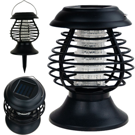 TG60451 SOLARNA LAMPA OWADOBÓJCZA UV NA KOMARY ĆMY OWADY