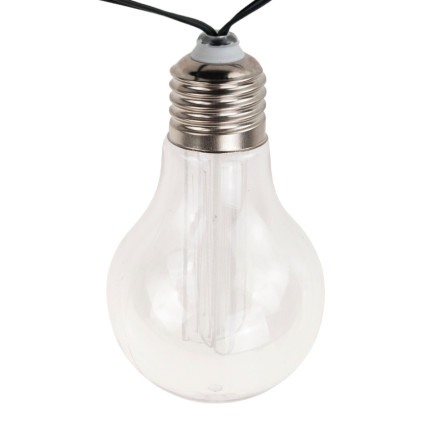 TG60455 GIRLANDA SOLARNA LAMPKI SOLARNE żarówki OGRODOWA NA BALKON sznur ŚWIETLNA