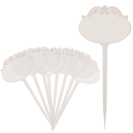 TG60487 ETYKIETY TABLICZKI DO OPISYWANIA ROŚLIN NASION SADZONEK ZNACZNIKI 8SZT/KPL