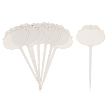 TG60487 ETYKIETY TABLICZKI DO OPISYWANIA ROŚLIN NASION SADZONEK ZNACZNIKI 8SZT/KPL