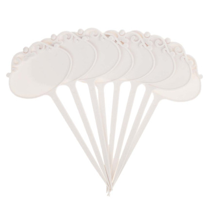 TG60487 ETYKIETY TABLICZKI DO OPISYWANIA ROŚLIN NASION SADZONEK ZNACZNIKI 8SZT/KPL