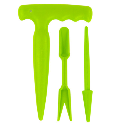 TG60501 ZESTAW DO PIKOWANIA SADZENIA WIDEŁKI PIKOWNIK DO ROŚLIN KOŁEK OGRODNICZY