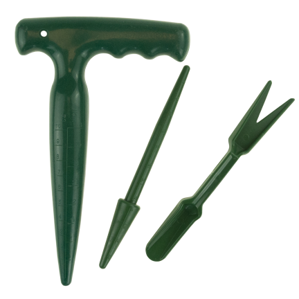 TG60501 ZESTAW DO PIKOWANIA SADZENIA WIDEŁKI PIKOWNIK DO ROŚLIN KOŁEK OGRODNICZY