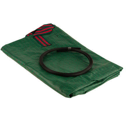 TG60613 KOSZ OGRODOWY WOREK TORBA NA LIŚCIE TRAWĘ GAŁĘZIE 272L WODOODPORNY SKŁADANY