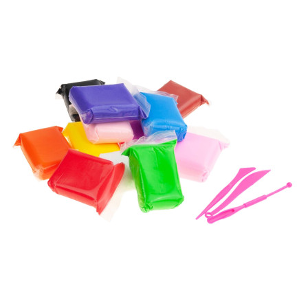 TG60632 PIANKOLINA Plastelina SENSO GLINA POLIMEROWA PIANKA MASA PLASTYCZNA 12SZT