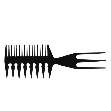 TG60641 GRZEBIENIE FRYZJERSKIE 10SZT ZESTAW ETUI CZARNE