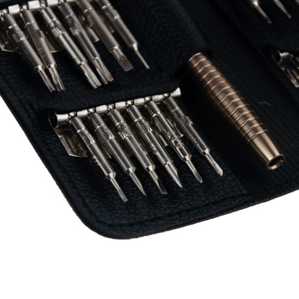 TG60646 ŚRUBOKRĘT WIELOFUNKCYJNY WKRĘTAKI PRECYZYJNE 25w1 TORX IMBUS KRZYŻAK BITY + etui