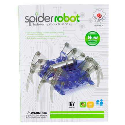 TG60705 ROBOT SOLARNY PAJĄK MODEL DO SKŁADANIA EDUKACYJNY POJAZDY SOLARNE ROBOTY KREATYWNY