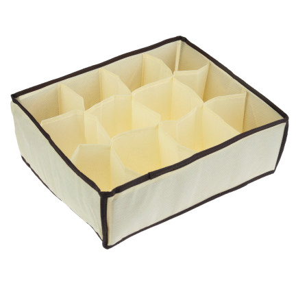 TG63164 ORGANIZER NA BIELIZNĘ SKARPETKI SZUFLADY WKŁAD 12 PRZEGRÓDEK