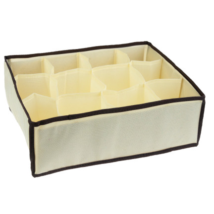 TG63164 ORGANIZER NA BIELIZNĘ SKARPETKI SZUFLADY WKŁAD 12 PRZEGRÓDEK