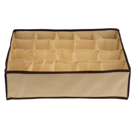 TG63166 ORGANIZER NA BIELIZNĘ SKARPETKI SZUFLADY WKŁAD 20 PRZEGRÓDEK