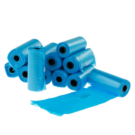 TG63400 WORKI WORECZKI NA PSIE ODCHODY 12 ROLEK - 180szt