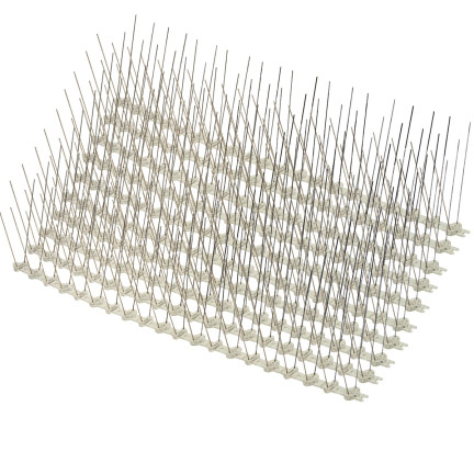 TG63401 NAJGĘSTSZE MOCNE KOLCE NA PTAKI GOŁĘBIE KOLCE PRZECIW PTAKOM NIERDZEWNE 5M