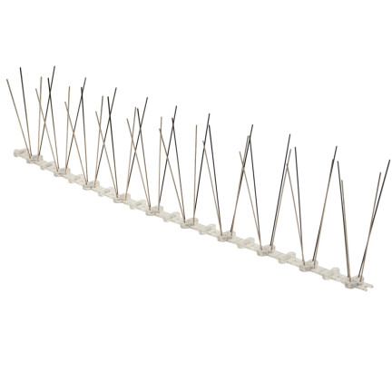 TG63401 NAJGĘSTSZE MOCNE KOLCE NA PTAKI GOŁĘBIE KOLCE PRZECIW PTAKOM NIERDZEWNE 5M