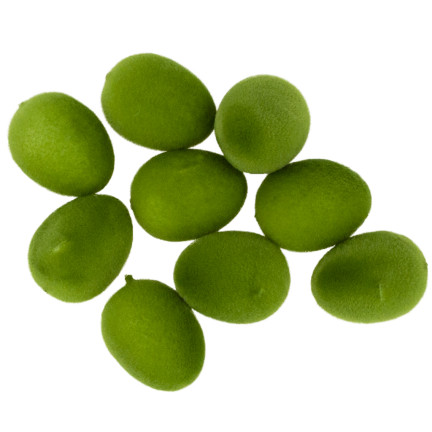 TG63639-8 JAJKA JAJA WELUROWE JAJECZKA OZDOBNE WIELKANOC 9SZT FLOKOWANE do STROIKA