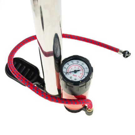 TG63646 POMPKA STOJĄCA Z MANOMETREM NOŻNA SAMOCHODOWA METALOWA