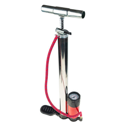 TG63646 POMPKA STOJĄCA Z MANOMETREM NOŻNA SAMOCHODOWA METALOWA