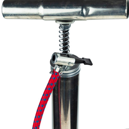 TG63646 POMPKA STOJĄCA Z MANOMETREM NOŻNA SAMOCHODOWA METALOWA