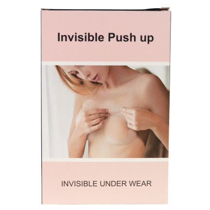 TG63651 BIUSTONOSZ STANIK SAMONOŚNY BEZ RAMIĄCZEK PUSH UP Boob Tape Silikonowy