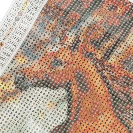 TG64203-15 HAFT DIAMENTOWY KOŃ MALOWANIE DIAMENTAMI 3D