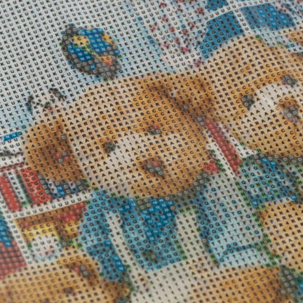 TG64203-4 HAFT DIAMENTOWY MALOWANIE DIAMENTAMI 3D MISIE