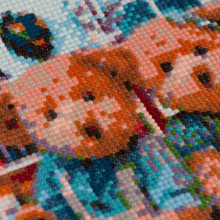 TG64203-4 HAFT DIAMENTOWY MALOWANIE DIAMENTAMI 3D MISIE