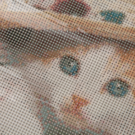 TG64203-5 HAFT DIAMENTOWY KOTEK KOT MALOWANIE DIAMENTAMI 3D