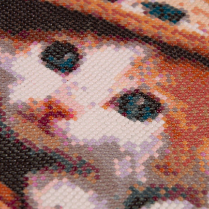 TG64203-5 HAFT DIAMENTOWY KOTEK KOT MALOWANIE DIAMENTAMI 3D