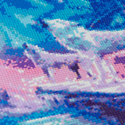 TG64203-6 HAFT DIAMENTOWY WILKI MALOWANIE DIAMENTAMI 3D DIAMOND PAINTING OBRAZ