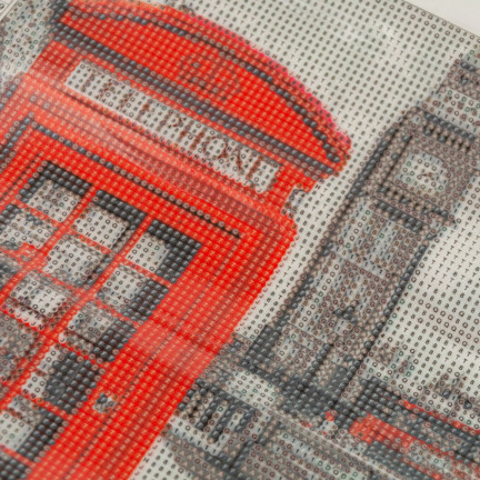 TG64203-8 HAFT DIAMENTOWY 3D LONDYN MALOWANIE DIAMENTAMI